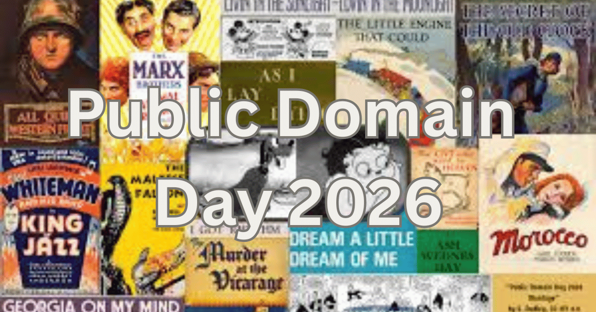 Public Domain Day Feature Image