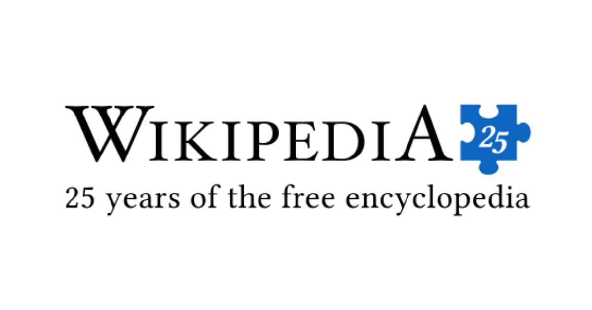 Wikipedia Day 25th Anniversary